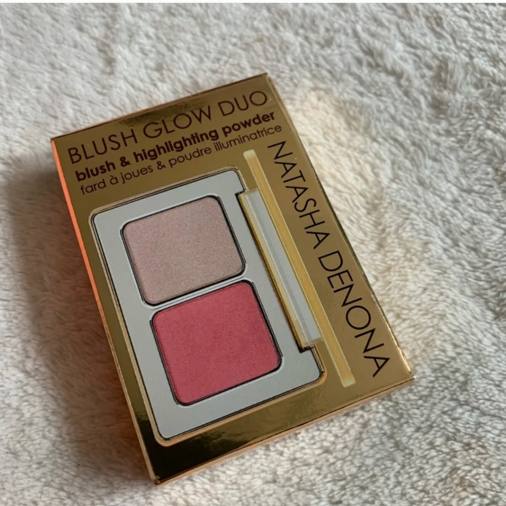 Natasha Denona Blush & Glow Duo Palette Highlighter & Blush BNIB